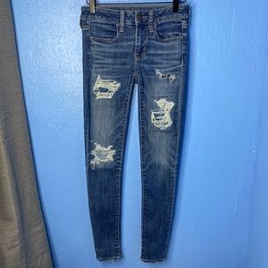 American Eagle Distressed Jeggings